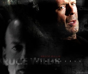 zielone, oczy, Bruce Willis