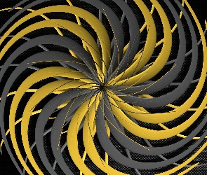 Spirala, Siwa, Żółto