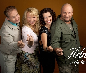 Agata Kulesza, Mariusz Kiljan, Piotr Gąsowski, Anna Guzik, Hela w opałach
