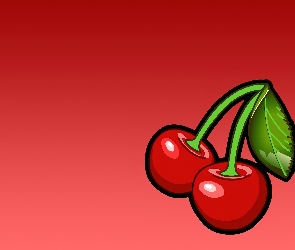Wisienki, Grafika 2D, Czerwone