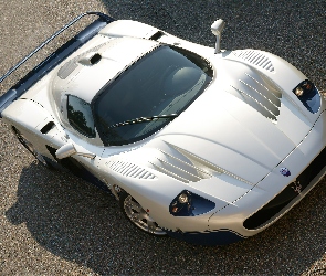 Białe, Sportowy, Maserati MC12