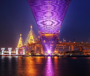 Rzeka, Most, Bangkok
