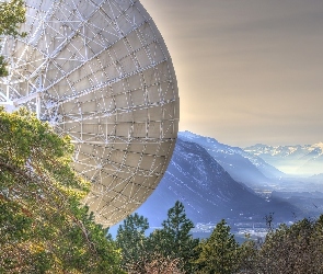 Góry, Radar, Drzewa