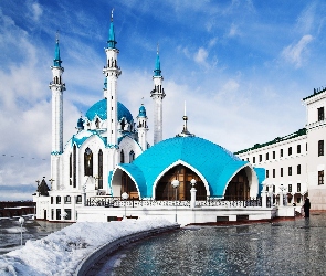 Niebieska, Architektura, Meczet