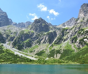 Góry, Niebo, Jezioro