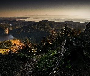 Jeziora, Ocean, Góry
