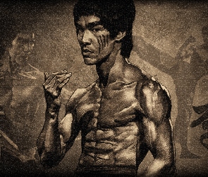 Rysunek, Bruce Lee