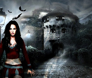 Zamek, Mgła, Megan Fox