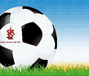 ŁKS, Piłka, Logo