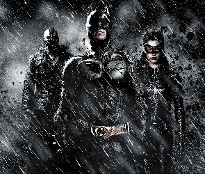 Deszcz, Batman Dark Knight