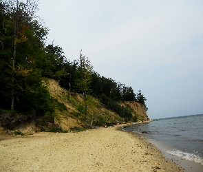 Gdynia, Plaża, Klif, Orłowo