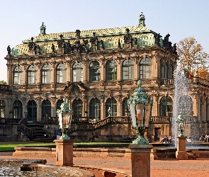 Schloss Zwinger, Niemcy, Pałac, Drezno