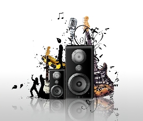 Kolumny, Instrumenty, Muzyka