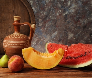 Karafka, Owoce, Gliniana