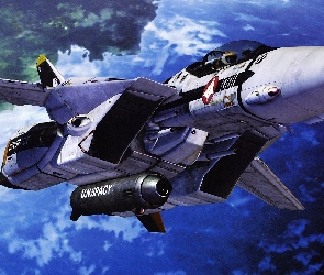 Fighter, Odrzutowiec, Jet