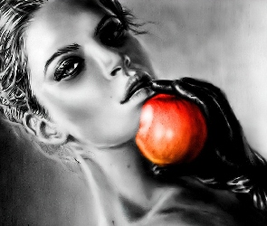 Kobieta, Jabłko