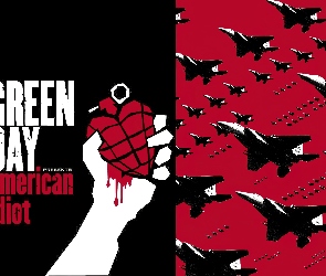 Green Day, American Idiot, Płyty, Okładka