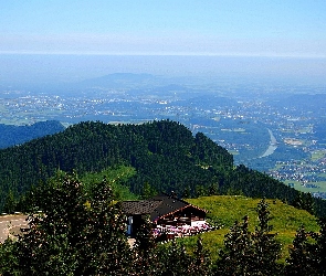 Panorama, Zajazd, Droga, Góry