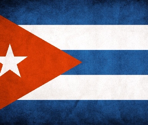 Państwa, Republika Kuby, Flaga