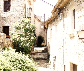 Tossa De Mar, Uliczka, Hiszpania