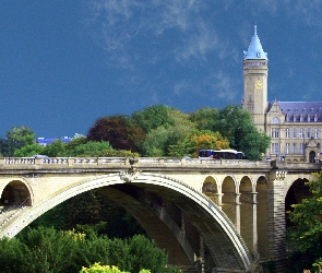 Most Adolfa, Zamek, Luksemburg