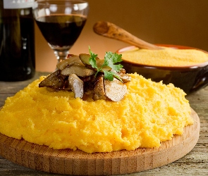 Deseczka, Polenta, Drewniana
