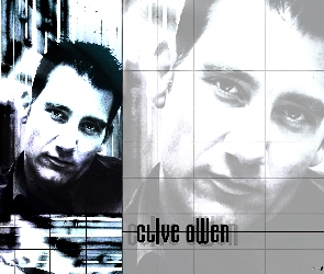 Clive Owen, czarne oczy, ciemne włosy