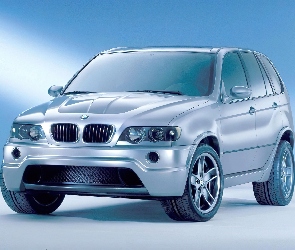 Bmw X5, Srebrny