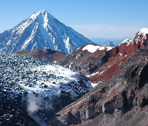 Kamczatka, Sopka, Wulkan, Awaczańska