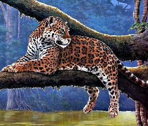 Konar, Jaguar, Drzewo