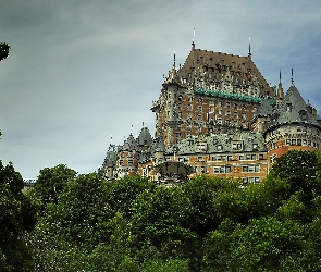 Kanada, Quebec, Zamek, Chateau Frontenac
