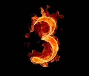 Cyfra, 3, Ognista