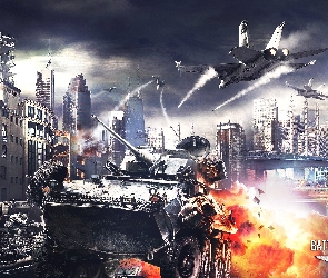 Czołg, Miasto, Battlefield 3