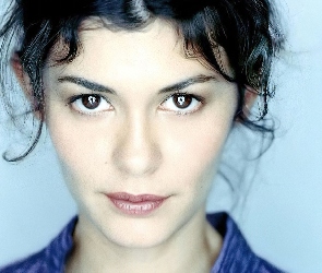 Audrey Tautou, brązowe oczy