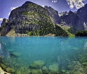 Góry, Jezioro Moraine, Kanada, Park Narodowy Banff