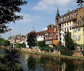 Strasburg, Kamieniece, Ill, Rzeka