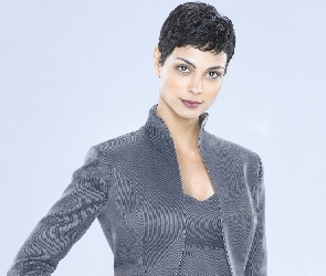 Piękna, Żakiet, Szary, Morena Baccarin