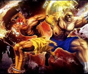 Dalsim, Sagat, Street Fighter X Tekken