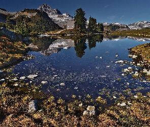 Jeziora, Kamienie, Góry