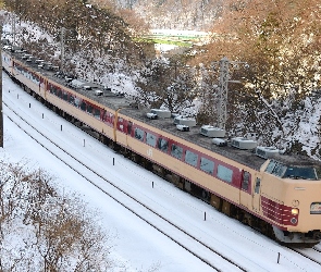 Pociąg, Zima, Pasażerski