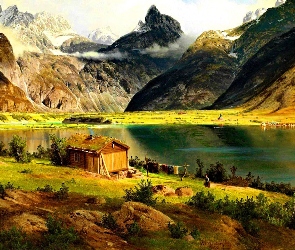 Góry, Chatka, Jezioro