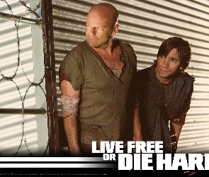Justin Long, Bruce Willis, Live Free Or Die Hard
