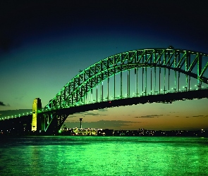 Noc, Harbour, Sydney, Most