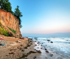 Klif, Wybrzeże