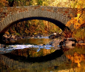 Most, Rzeka, Jesień