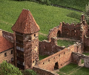 Zamku, Malbork, Ruiny