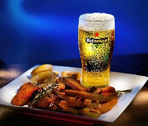 Heineken, Szkło, Przekąska, Piwo