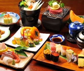 Japońska, Sushi, Kuchnia