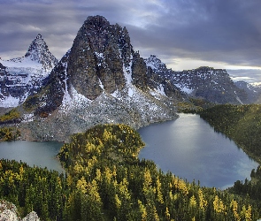 Kolumbia, Lasy, Góry, Jeziora
