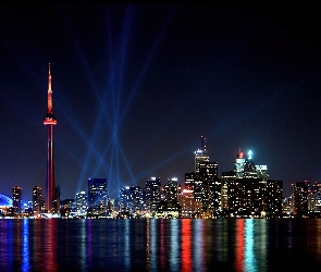 Toronto, Noc, Wieża